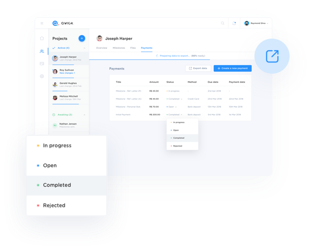 Payments management graphic